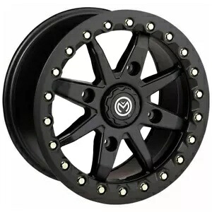 14x7 Vision ATV 544 ボルト 4x156 38 サテンブラック ホイール リム 131.1 個 1 本 One 14x7 Vision ATV 544 Bolt 4x156 38 Satin Black Wheel Rim 131.1 【並行輸入品】