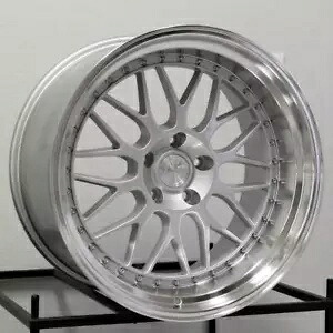 18x8.5 Aodhan AH02 AH2 5x120 35 シルバー ホイール リム 72.6 合金 1 本 One 18x8.5 Aodhan AH02 AH2 5x120 35 Silver Wheel Rim 72.6 Alloy 【並行輸入品】｜カスタムパーツ WORLD倉庫