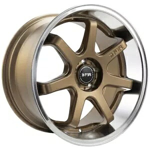 18x8.5 F1R FC7 5x112 42 サテンブロンズポリッシュリップホイールリム 66.6 個 1 本 One 18x8.5 F1R FC7 5x112 42 Satin Bronze Polish Lip Wheel Rim 66.6 【並行輸入品】