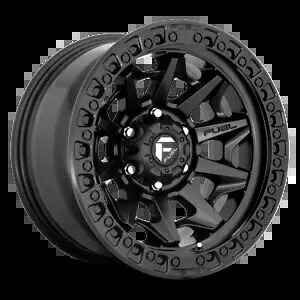 15x8 燃料 D694 Covert 5x114.3 -19 マットブラック ホイール リム 72.56 個 1 本 One 15x8 Fuel D694 Covert 5x114.3 -19 Matte Black Wheel Rim 72.56 【並行輸入品】