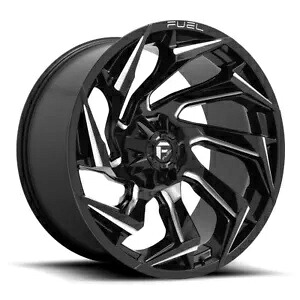 15x8 燃料 D753 リアクション 5x5.5/5x139.7 -18 ブラック ミルド ホイール リム 108 1 本 One 15x8 Fuel D753 Reaction 5x5.5/5x139.7 -18 Black Milled Wheel Rim 108 【並行輸入品】 59,290円