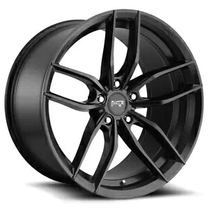 1 つの 17x8 ニッチ M203 Vosso 5x114.3 40 マットブラック ホイール リム 72.56 One 17x8 Niche M203 Vosso 5x114.3 40 Matte Black Wheel Rim 72.56 【並行輸入品】