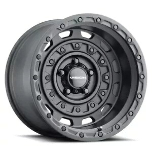 18x9.5 Vision 403 タクティカル 8x170 -18 サテンブラック ホイール リム 125.2 個 1 個 One 18x9.5 Vision 403 Tactical 8x170 -18 Satin Black Wheel Rim 125.2 【並行輸入品】