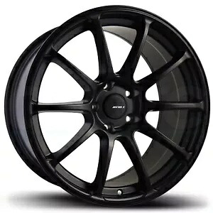 1 つの 18x9.5 AVID1 AV27 5x114.3 38 ブラック ホイール リム 73.1 One 18x9.5 AVID1 AV27 5x114.3 38 Black Wheel Rim 73.1 【並行輸入品】
