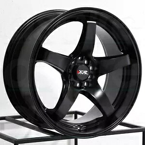 18x10 XXR 555 5x100/5x114.3 25 フラット ブラック ホイール リム 73.1 1 本 One 18x10 XXR 555 5x100/5x114.3 25 Flat Black Wheel Rim 73.1 【並行輸入品】