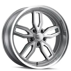 18x9 Ridler 608 5x4.75/5x120.65 0 グレー ホイール リム 72.62 1 本 One 18x9 Ridler 608 5x4.75/5x120.65 0 Grey Wheel Rim 72.62 【並行輸入品】