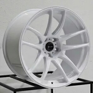 19x10.5 Vors TR4 5x114.3 22 ホワイト ホイール リム 73.1 1 本 One 19x10.5 Vors TR4 5x114.3 22 White Wheel Rim 73.1 【並行輸入品】｜カスタムパーツ WORLD倉庫
