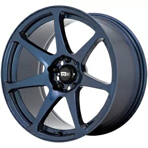17x9.5 モテギ MR154 バトル 5x114.3 15 ブルー ホイール リム 72.56 1 本 One 17x9.5 Motegi MR154 Battle 5x114.3 15 Blue Wheel Rim 72.56 【並行輸入品】｜カスタムパーツ WORLD倉庫