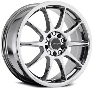 16x7 Vision 425 Bane 5x112/5x114.3 38 クローム ホイール リム 73.1 1 本 One 16x7 Vision 425 Bane 5x112/5x114.3 38 Chrome Wheel Rim 73.1 【並行輸入品】