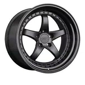 1 つの 18x8.5 XXR 565 5x114.3 35 フラット ブラック グロス ブラック リップ ホイール リム 73.1 One 18x8.5 XXR 565 5x114.3 35 Flat Black Gloss Black Lip Wheel Rim 73.1 【並行輸入品】｜カスタムパーツ WORLD倉庫