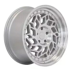 18x8.5 F1R R32 5x112 40 マシン シルバー ポリッシュ ホイール リム 66.6 個 1 本 One 18x8.5 F1R R32 5x112 40 Machine Silver Polish Wheel Rim 66.6 【並行輸入品】