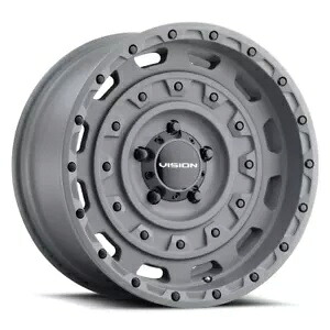 18x9.5 Vision 403 タクティカル 8x6.5/8x165.1 -18 ガンメタル ホイール リム 125.2 1 本 One 18x9.5 Vision 403 Tactical 8x6.5/8x165.1 -18 Gunmetal Wheel Rim 125.2 【並行輸入品】