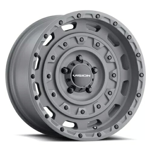 18x9.5 Vision 403 タクティカル 8x170 -18 ガンメタル ホイール リム 125.2 個 1 個 One 18x9.5 Vision 403 Tactical 8x170 -18 Gunmetal Wheel Rim 125.2 【並行輸入品】