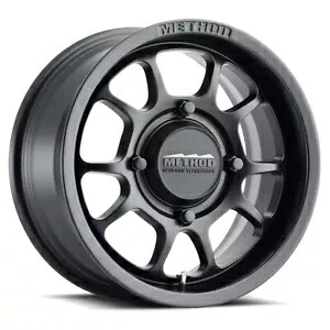 15x10 メソッド MR409 ビード グリップ 4x156 0 ブラック ホイール リム 132 1 本 One 15x10 Method MR409 Bead Grip 4x156 0 Black Wheel Rim 132 【並行輸入品】｜カスタムパーツ WORLD倉庫