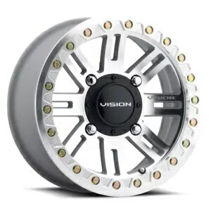 15x7 Vision ATV 356 Manx2 ビードロック 4x136 38 機械加工フェイス リング ホイール リム 94 個 1 個 One 15x7 Vision ATV 356 Manx2 Beadlock 4x136 38 Machined Face Ring Wheel Rim 94 【並行輸入品】