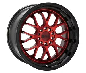 1 つの 18x8.5 F1R F21 v2 5x112/5x114.3 30 キャンディ レッド ブラック リップ ホイール リム 73.1 One 18x8.5 F1R F21 v2 5x112/5x114.3 30 Candy Red Black Lip Wheel Rim 73.1 【並行輸入品】