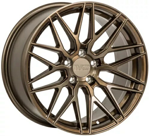 18x9.5 F1R F103 5x100 38 ブラッシュブロンズ ホイール リム 73.1 個 1 個 One 18x9.5 F1R F103 5x100 38 Brushed Bronze Wheel Rim 73.1 【並行輸入品】