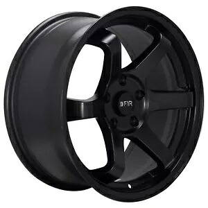 1 つの 18x9.5 F1R F106 5x114.3 38 サテンブラック ホイール リム 73.1 One 18x9.5 F1R F106 5x114.3 38 Satin Black Wheel Rim 73.1 【並行輸入品】｜カスタムパーツ WORLD倉庫