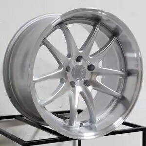 19x9.5 Aodhan DS02 DS2 5x114.3 22 シルバー機械加工ホイール リム 73.1 1 本 One 19x9.5 Aodhan DS02 DS2 5x114.3 22 Silver Machined Wheel Rim 73.1 【並行輸入品】