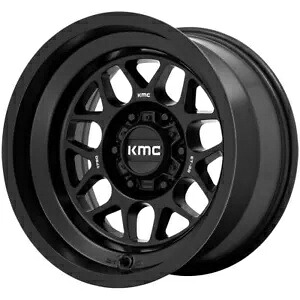 17x8.5 KMC KM725 Terra 6x135 0 サテンブラック ホイール リム 87.1 個 One 17x8.5 KMC KM725 Terra 6x135 0 Satin Black Wheel Rim 87.1 【並行輸入品】
