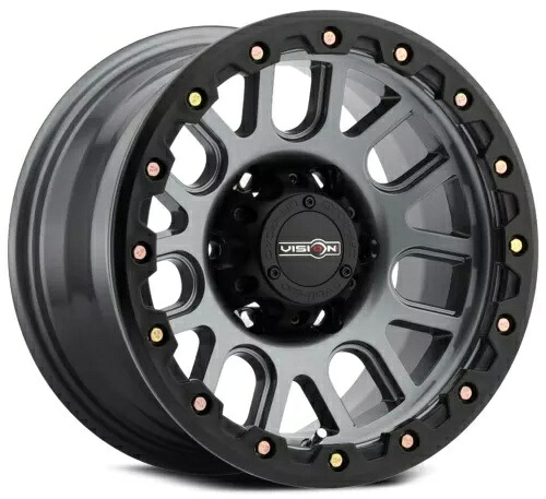 18x9 Vision 111 Nemesis 6x135 18 ガンメタル ホイール リム 87.1 個 1 個 One 18x9 Vision 111 Nemesis 6x135 18 Gunmetal Wheel Rim 87.1 【並行輸入品】