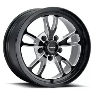 15x4 Vision 149 パトリオット 5x5/5x127 -19 ブラック ミルド ホイール リム 83.1 個 1 本 One 15x4 Vision 149 Patriot 5x5/5x127 -19 Black Milled Wheel Rim 83.1 【並行輸入品】