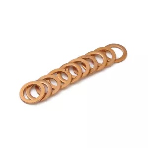Goodridge 3/8 ハーレーダビッドソン用銅ブレーキラインガスケット - Goodridge 3/8 Copper Brake Line Gasket for Harley-Davidson- 【並行輸入品】