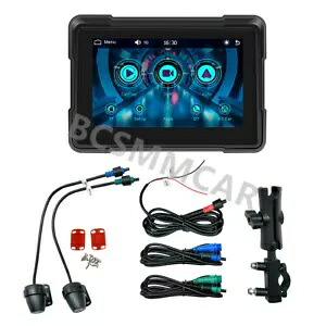 バイク用ダッシュカメラ GPS DVR Bluetooth タッチスクリーン ループ録画 防水 Motorcycle Dash Camera GPS DVR Bluetooth Touch Screen Loop Recording Waterproof 【並行輸入品】