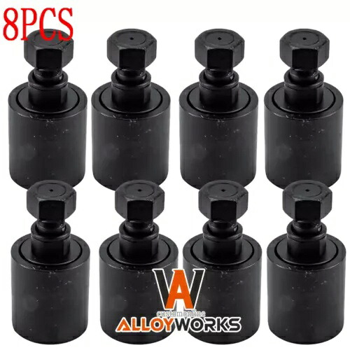 8 × ケース CK50 CK52 CK62 クボタ K040 K045 KH151 KH191 KX151 用上下ローラー 8 x Top Bottom Roller For Case CK50 CK52 CK62 KUBOTA K040 K045 KH151 KH191 KX151 【並行輸入品】