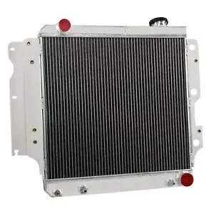 1987-2006 ジープラングラー TJ V8 エンジン 2.4/2.5L/4.0L/4.2L 3 列ラジエーター合金用 For 1987-2006 Jeep Wrangler TJ V8 Engine 2.4/2.5L/4.0L/4.2L 3 Row Radiator ALLOY 【並行輸入品】