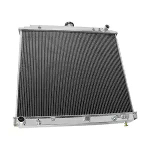 2005-2015 日産フロンティア パスファインダー エクステラ 4.0 5.6 アルミラジエーター 3 列用 For 2005-2015 Nissan Frontier Pathfinder Xterrra 4.0 5.6 Aluminum Radiator 3 Row 【並行輸入品】｜カスタムパーツ WORLD倉庫