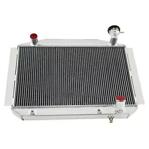 4 行アルミラジエーター 1955-1960 1957 シボレー コルベット 350 V8 4.3L 4.6L 4 ROW Aluminum Radiator For 1955-1960 1957 CHEVROLET CORVETTE 350 V8 4.3L 4.6L 【並行輸入品】 55,055円