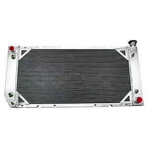 95-99 シボレー GMC C/K 1500 2500 3500 キャデラック 5.7L V8 アルミ 4 列ラジエーター用 For 95-99 Chevy GMC C/K 1500 2500 3500 Cadillac 5.7L V8 Aluminum 4 Rows Radiator 【並行輸入品】