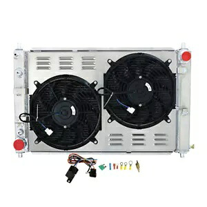 4 列ラジエーター + シュラウドファン 1997-2004 フォード マスタング GT SVT コブラ V8 4.6 5.4 4 Rows Radiator+Shroud Fan For 1997-2004 Ford Mustang GT SVT Cobra V8 4.6 5.4 【並行輸入品】｜カスタムパーツ WORLD倉庫