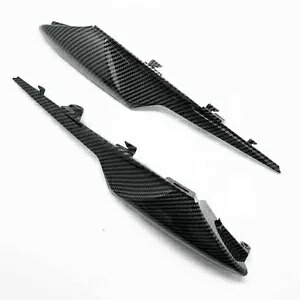 忍者 ZX-10R 2011-2015 カーボンファイバーリアテールサイドシートライトカバーフェアリング For Ninja ZX-10R 2011-2015 Carbon Fiber Rear Tail Side Seat Light Cover Fairing 【並行輸入品】