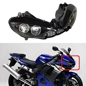 ヤマハ YZF-R6 2003-2005 オートバイ ABS フロントヘッドライトヘッドランプハウジング For Yamaha YZF-R6 2003-2005 Motorcycle ABS Front Headlight Head Lamp Housing 【並行輸入品】｜カスタムパーツ WORLD倉庫