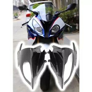 BMW S1000RR 2015-2019 カーボンファイバーアッパーフロントノーズヘッドライトカバーフェアリング For BMW S1000RR 2015-2019 Carbon Fiber Upper Front Nose Headlight Cover Fairing 【並行輸入品】｜カスタムパーツ WORLD倉庫
