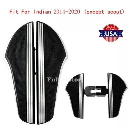 運転席フットボード床板 + 助手席フットペグ インディアン チーフ 2014-2020 に適合 Driver Footboard Floorboard + Passenger Foot Peg Fit For Indian Chief 2014-2020 【並行輸入品】|カスタムパーツ WORLD倉庫