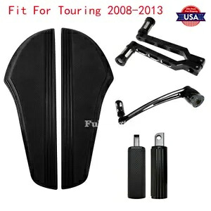 Defiance フロアボード フットペグ シフトレバー ブレーキアーム ハーレー ツーリング 2008-13 に適合 Defiance Floorboard Footpeg Shift Lever Brake Arm Fit For Harley Touring 2008-13 【並行輸入品】
