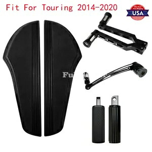 Defiance フロアボード フットペグ シフトレバー ブレーキアーム ハーレー ツーリング 2014-20 に適合 Defiance Floorboard Footpeg Shift Lever Brake Arm Fit For Harley Touring 2014-20 【並行輸入品】