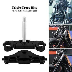 11 度傾斜 21 インチ 23 インチ ホイール トリプル ツリー キット ハーレー ツーリング 14-22 に適合 11 Degree Raked 21'' 23'' Wheels Triple Trees Kits Fit For Harley Touring 14-22 【並行輸入品】|カスタムパーツ WORLD倉庫