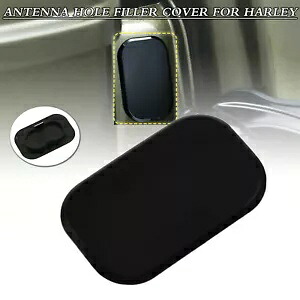 オートバイ BLK アンテナ穴プラグフィラーカバーハーレーロードキング 17-22 スペシャル Motorcycle BLK Antenna Hole Plug Filler Cover For Harley Road King 17-22 Special 【並行輸入品】