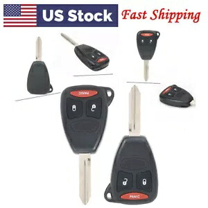 3 ボタンキーフォブキーレスエントリーリモートダッジマグナム KOBDT04A 2005-2007 ペア 3 Buttons Key Fob Keyless Entry Remote For Dodge Magnum KOBDT04A 2005-2007 Pair 【並行輸入品】