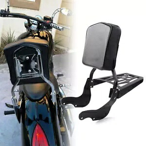 シーシーバー バックレスト パッド 荷物ラック ビクトリー 2003 年以降 ベガス キングピン ブラックに適合 Sissy Bar Backrest Pad Luggage Rack Fit For Victory 2003-Up Vegas Kingpin Black 【並行輸入品】｜カスタムパーツ WORLD倉庫