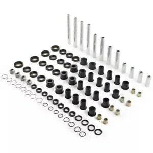 フロント/リア上部/下部 A アームブッシュシャフトキットホンダリンコン 650 680 ATV Front/Rear Upper/Lower A-arm Bushing Shaft Kit For Honda Rincon 650 680 ATV 【並行輸入品】
