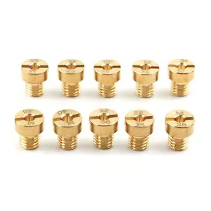 10x M5 メインジェット Dellorto キャブレター SHA SHB UA UB PHBG VHB-CS VHBT-CS 90-110 10x M5 Main jet For Dellorto Carburetor SHA SHB UA UB PHBG VHB-CS VHBT-CS 90-110 【並行輸入品】