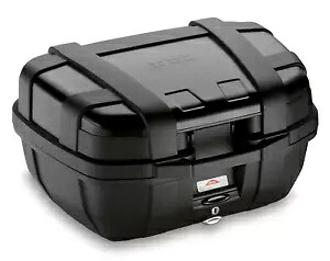 GIVI TRK52B TOP BOX ブラック トレッカー モノキートップケース ブラック 52L + E133S バックレスト Givi TRK52B TOP BOX Black Trekker Monokey Top Case Black 52 L + E133S Backrest 【並行輸入品】