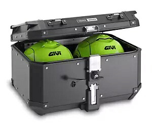 GIVI トレッカー アウトバック トップボックスケース OBKN58B + R1250GS アドベンチャー 23 + SRA5112 ラック GIVI TREKKER OUTBACK TOP BOX CASE OBKN58B + R1250GS ADVENTURE 23 + SRA5112 RACK 【並行輸入品】|カスタムパーツ WORLD倉庫
