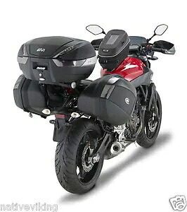 ヤマハ MT-07 2014 GIVI PLX2118 + コンプリートトップボックス & GIVI V35 サイドケース 在庫あり Yamaha MT-07 2014 GIVI PLX2118 + complete TOP BOX & GIVI V35 side cases IN STOCK 【並行輸入品】