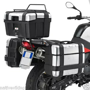 BMW F650GS 3 x GIVI TREKKER ケース パニア 3 ケース セットアップ givi E194 + PL690 f 650 BMW F650GS 3 x GIVI TREKKER case panniers 3 CASE SET UP givi E194 + PL690 f 650 【並行輸入品】